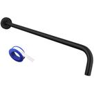 Braço de chuveiro Voolan Extension 60cm em aço inoxidável preto Braço de chuveiro Voolan Extension 60cm em aço inoxidável preto