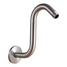 Braço de extensão de cabeça de chuveiro OFFO 20,32 cm de níquel escovado Braço de extensão de cabeça de chuveiro OFFO 20,32 cm de níquel escovado