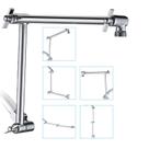 Braço de extensão de chuveiro PDPbath 16 Upgrade Solid Brass Chrome