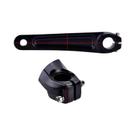 Braço de manivela esquerdo de bicicleta para pedaleira 590 610 SLX XT XTR Braço de manivela esquerdo de bicicleta para pedaleira 590 610 SLX XT XTR