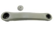 Braço Esquerdo Do Pedivela Cinza 170mm Nylon Aço Wgpdv0004 - Wg Sport Braço Esquerdo Do Pedivela Cinza 170mm Nylon Aço Wgpdv0004 - Wg Sport