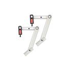 Braço maxim-ar 35cm/350mm janela modulo pratico branco par