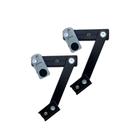 Braco maxim-ar 500mm/50cm janela linha suprema preto udinese par