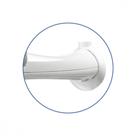 Braco Para Chuveiro Plastico Lorenzetti 30Cm Branco