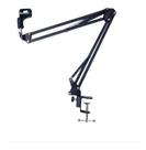 Braço Suporte Pedestal De Mesa Articulado Para Microfones