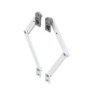 Braço Suprema Maximar 400mm Bra704 Branco Udinese 6 Pares