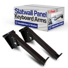 Braços para Teclado Victory Display Ajustáveis 30-46 cm para Painel Slatwall