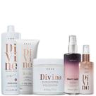 Brae Divine Shampoo 1L Mascara 500g Leave in 200g Serum Plume 60ml e Beauty Sleep 100ml