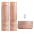 Braé Kit Shampoo Condicionador Mascara e Ampola Revival