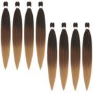 Braiding Hair Alrence pré-esticado de 42 polegadas, 8 pacotes 1B/30/27 Braiding Hair Alrence pré-esticado de 42 polegadas, 8 pacotes 1B/30/27