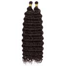 Braiding Hair EERYA Long Curly 40 cm, 2 pacotes Deep Ocean Wave
