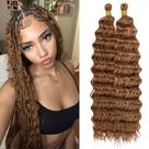 Braiding Hair EERYA Long Curly 50 cm, 2 pacotes Deep Ocean Wave