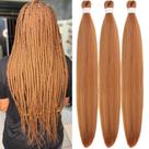 Braiding Hair Gozill Honey Ginger pré-esticado para mulheres negras