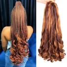 Braiding Hair Lianzi French Curly 18 polegadas, 8 pacotes para mulheres Braiding Hair Lianzi French Curly 18 polegadas, 8 pacotes para mulheres