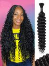 Braiding Hair LOLLY HAIR Deep Water Wave 20 em 50 g 12A Brazilian