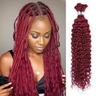 Braiding Hair LOLLY HAIR Deep Water Wave 26" 100g 10A Virgin