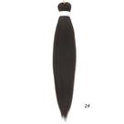 Braiding Hair Prestretched EZ Braids, 8 pacotes, preto sintético