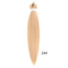 Braiding Hair Prestretched EZ Braids, 8 pacotes, preto sintético