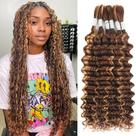Braiding Hair Renyarch Deep Wave 150g 22 em 6 pacotes 4/27