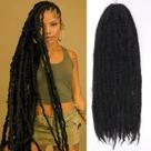 Braiding Hair RuiYok Marley Twist 30 cm, 8 pacotes, crochê, 1B Braiding Hair RuiYok Marley Twist 30 cm, 8 pacotes, crochê, 1B