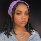 Braiding Hair ShowCoco, pré-esticado, 30 cm, 8 pacotes, preto natural