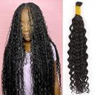 Braiding Hair YWIGS Boho Water Wave 100g Virgin Human NC 18in