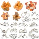 Brain Teasers Guaishou Puzzles, 21 unidades, desbloqueia o jogo Interlock