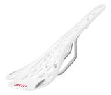 Branco Selim Profissional Vertu Spider Vazado Aerodinâmico para Bicicleta MTB Speed Performance