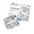 Bráquete Cerâmico Iceram-P Poly Crystalline (Roth 022) (1 Par de Arco Estético + 1 Modular Pearl Blue) - Orthometric