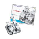 Braquete Metálico Advanced Series Edgewise com Gancho 10 Casos - Orthometric Braquete Metálico Advanced Series Edgewise com Gancho 10 Casos - Orthometric