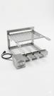Brasa Grill Grelha Flutuante Gira 3 Espetos 50cm de Largura Brasa Grill Grelha Flutuante Gira 3 Espetos 50cm de Largura