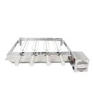 Brasa Grill: Kit 4 Espetos Ajustável Churrasqueira Trilho