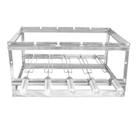Brasa Grill Suporte Inox Churrasqueira Alvenaria
