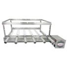 Brasa Grill Tradicional Gira 6 Espetos Churrasqueira Giratória Bi Volts