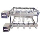 Brasa Grill Tradicional Gira 9 Espetos Dupla 2 Andares