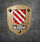 Brasão da família Barros ( feito na madeira )