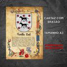 Brasão da família Leal ( no cartaz tamanho A3 ) Brasão da família Leal ( no cartaz tamanho A3 )