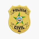 Brasão PCAL padrão com tiras autocolantes Brasão PCAL padrão com tiras autocolantes
