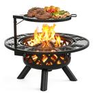 Brasero BALI OUTDOORS 81 cm a leña con parrilla