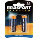 Brasfort Pilha Alc Pequena Aa C/02