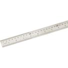 Brasfort Regua Aco Inoxidavel 100Cm