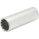 Brasfort (Waft) Soquete Estriado Waft Cromo Vanadio Longo 1/2 X 19