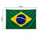 Brasil Bandeira Tecido 120x180