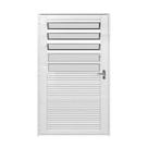 Brasil Porta Alum Soft Basculante 3vd Moveis 215x84 Esq P11582