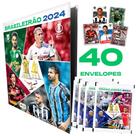 Brasileião 2024 Album Capa Dura + 200 Figurinhas (40 Env)