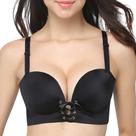 Brassiere FallSweet Add Two Cups Push Up, acolchoado, sem forro, preto