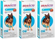 Bravecto Cães 20-40kg - 3 Comprimidos Mastigáveis Proteção Pulgas Carrapatos 12 Semanas Bravecto Cães 20-40kg - 3 Comprimidos Mastigáveis Proteção Pulgas Carrapatos 12 Semanas