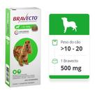 Bravecto Para Cães De 10 a 20 kg Antipulgas Carrapato Original