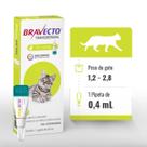 Bravecto Transdermal para Gatos de 1,2 a 2,8 Kg - 112,5 mg