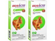 BravectoCães 10 A 20kg 500mg Antipulgas - Kit com 2 Unidades - Envio Imediato